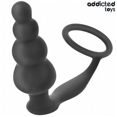 Plug Anale con Anello Modello 5 per Stimolazione Profonda e Piacere Intenso